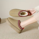 Luxe Aztec Fur Lined Mule Slipper